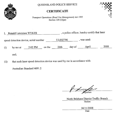 Bevacqua v Wykes [2009] QDC 137