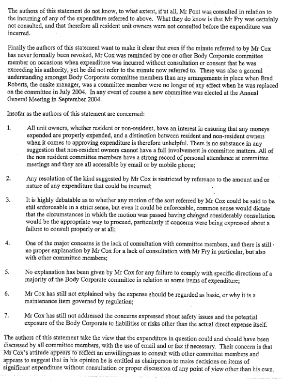 Cox v Doig [2012] QDC 69