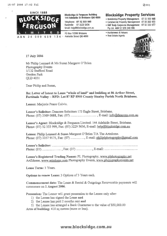 Colvin v Lennard [2012] QDC 71