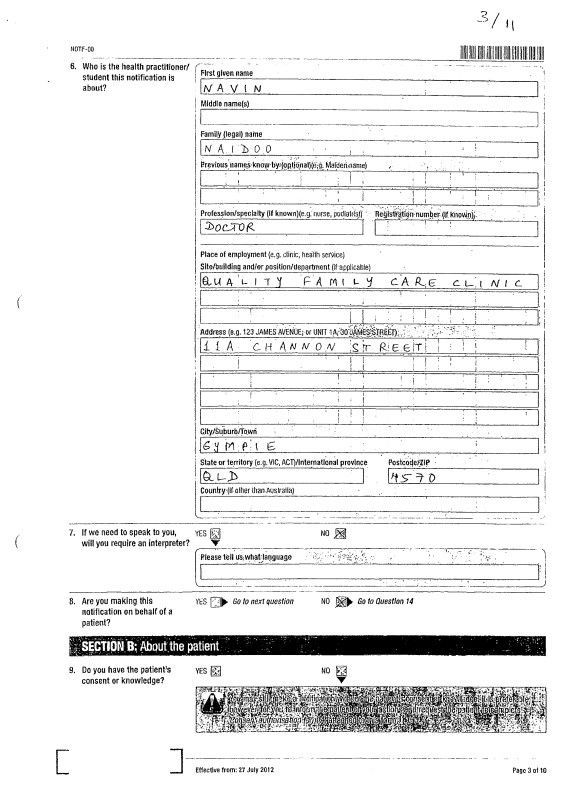 Naidoo v State of Queensland [2017] QDC 63