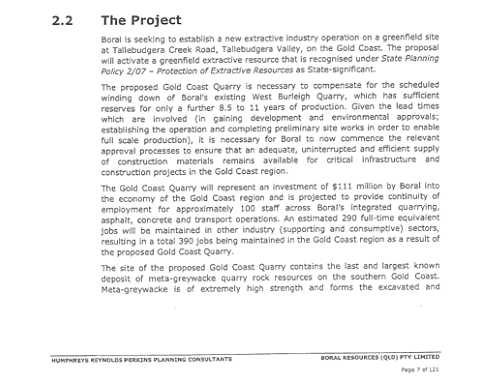 Boral Resources (Qld) Pty Limited v Gold Coast City Council [2015] QPEC 13