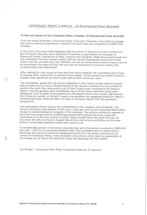 Sherwood Forest Corporation Pty Ltd v Body Corporate for Centenary Mews [2021] QDC 166