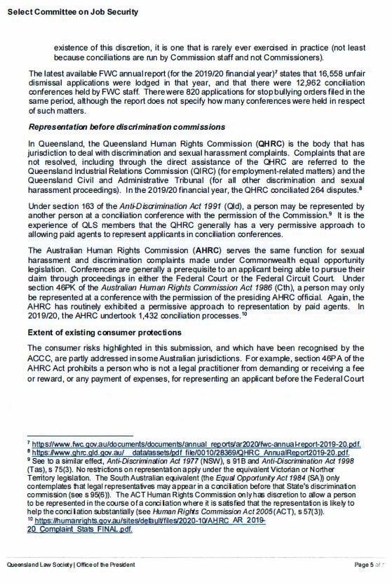 Gilbert v Metro North Hospital Health Service [2022] ICQ 35