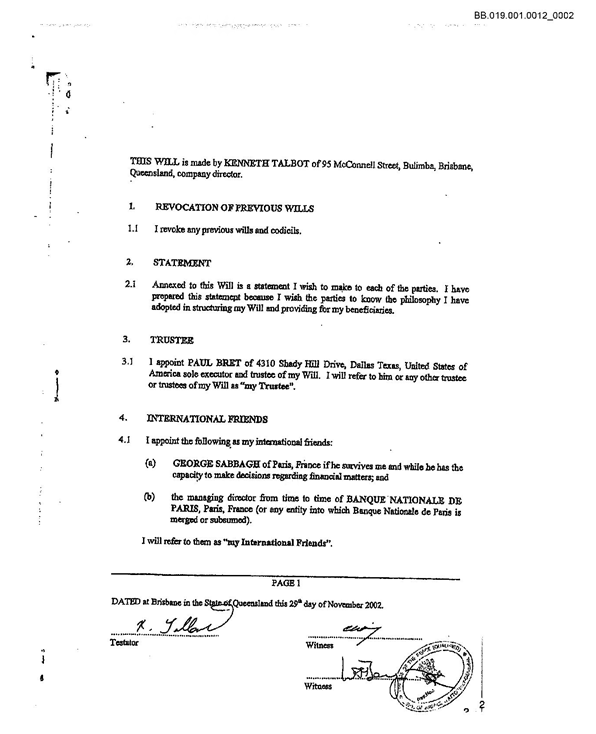 Talbot v Boyd Legal (A Firm) [2023] QSC 8