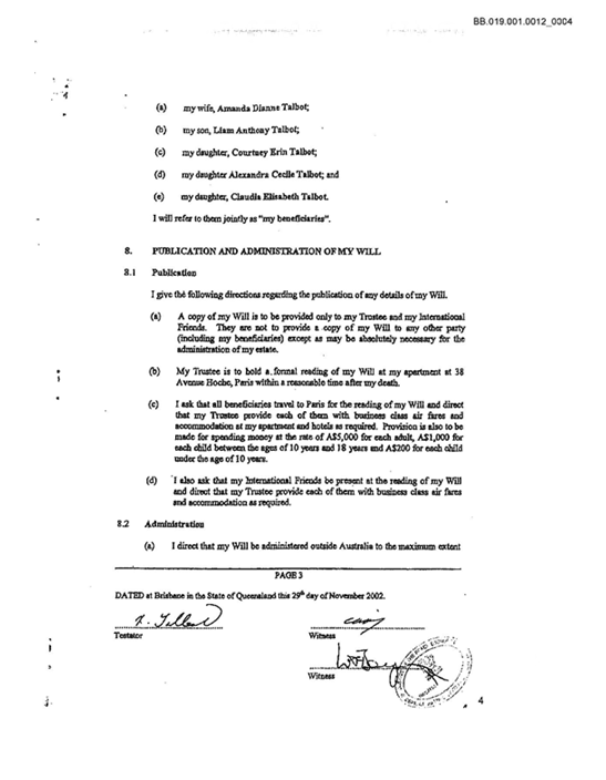 Talbot v Boyd Legal (A Firm) [2023] QSC 8