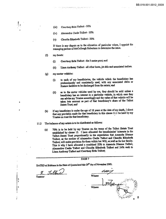 Talbot v Boyd Legal (A Firm) [2023] QSC 8