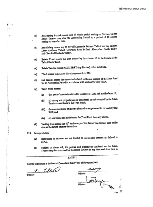 Talbot v Boyd Legal (A Firm) [2023] QSC 8