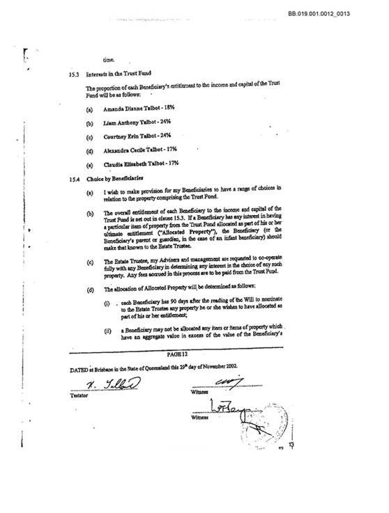 Talbot v Boyd Legal (A Firm) [2023] QSC 8