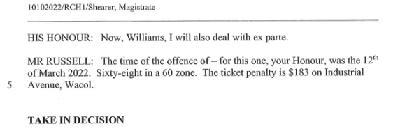 Williams v Commissioner of Police [2023] QDC 141