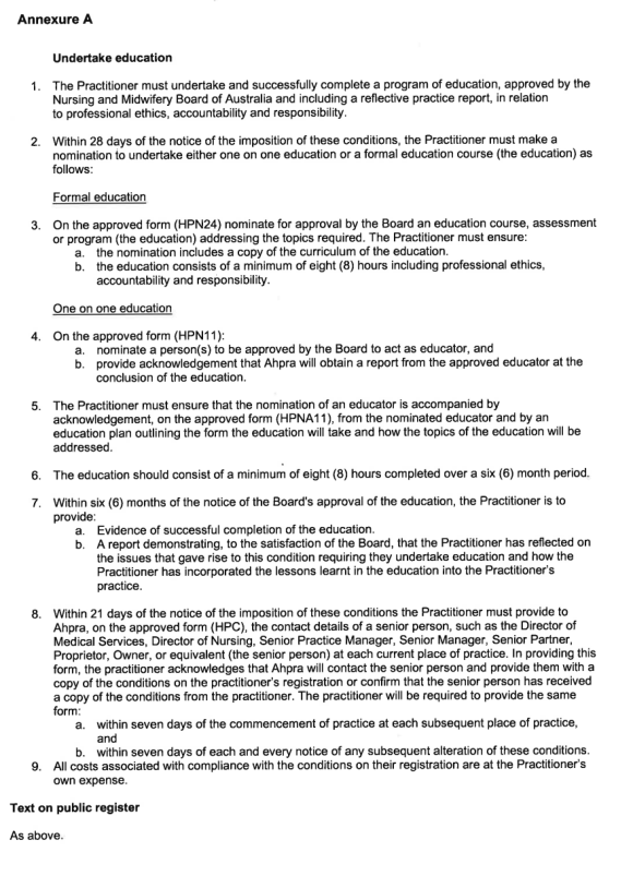 Nursing and Midwifery Board of Australia v Dunjey [2024] QCAT 96