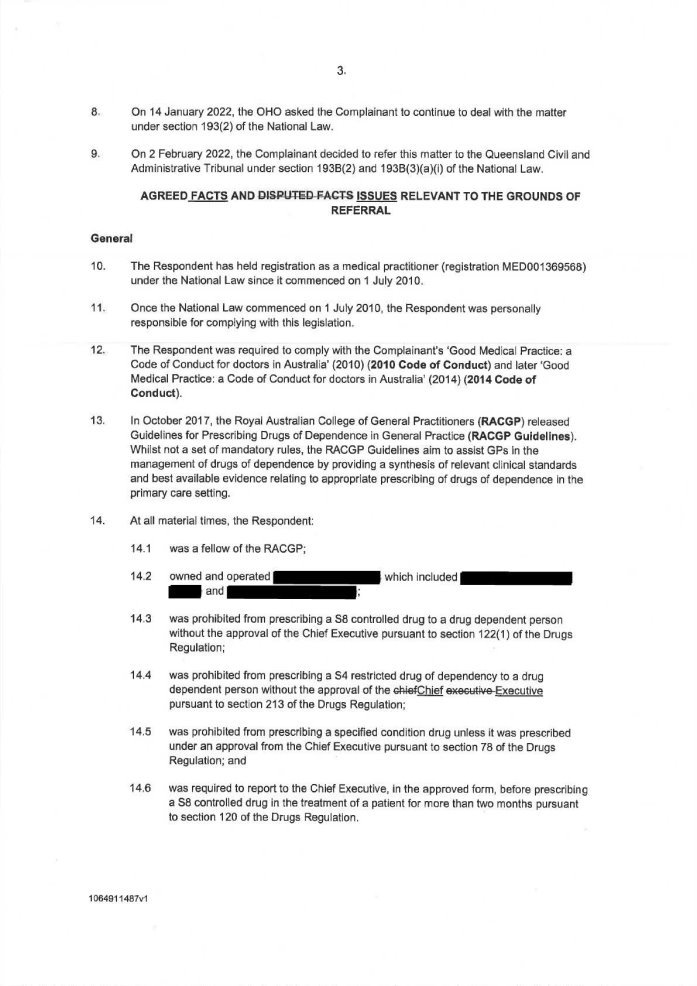 Health Ombudsman v Heath; Medical Board of Australia v Heath [2024] QCAT 303
