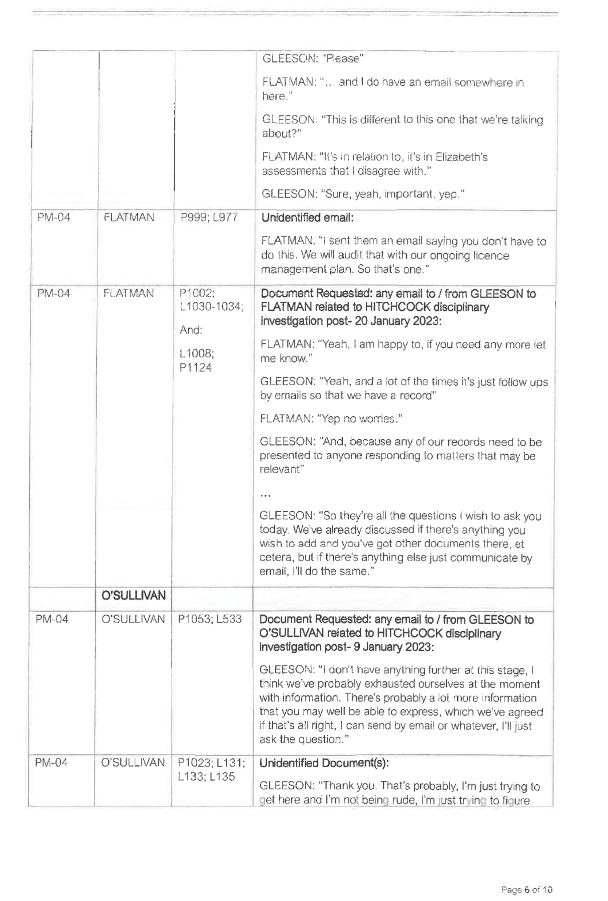 Hitchcock v State of Queensland (Office of Industrial Relations) (No. 2) [2024] QIRC 259