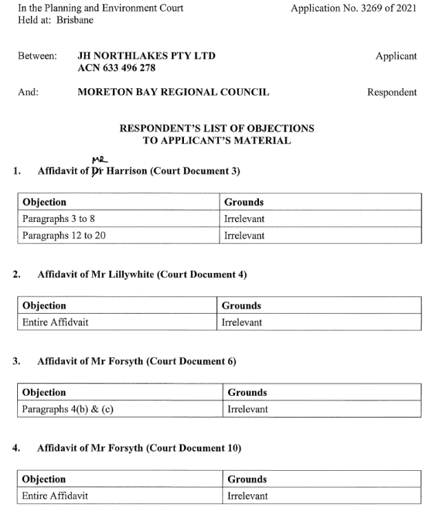 JH Northlakes Pty Ltd v Moreton Bay Regional Council [2022] QPEC 18